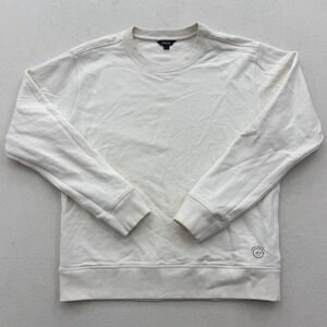 Allbirds Womens Size L Large Cream Crew Neck Sweatshirt Long Sleeve Pullover Top